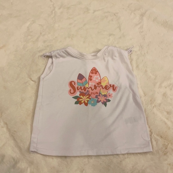 Army fatigue pants and white ‘summer fun’ top - Picture 3 of 7